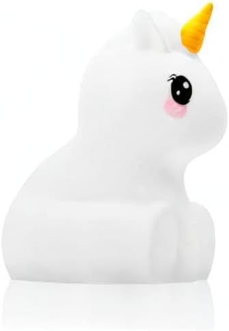 Lumipets Cute Unicorn Night Light for Kids - Rechargeable Battery, Perfect for Kids Room