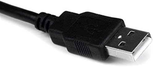 StarTech.com 1 ft. USB to RS232 Serial DB9 Adapter Cable with COM Port Retention - Up to 920 kpbs USB A to DB9 Serial Adapter , TAA (ICUSB232PRO)