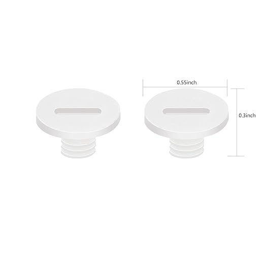 Replacement Screw Compatible with Samsung Freestyle 1/2 Projector,2 Pack Carbon Fiber Material Base Attachment Screw