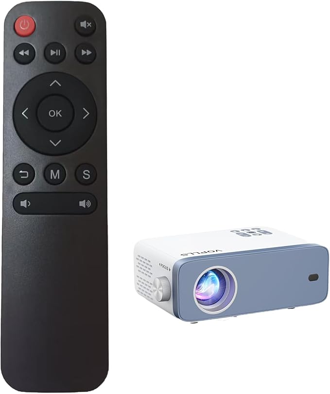 Remote Control Compatible for VOPLLS N3 Mini Projector