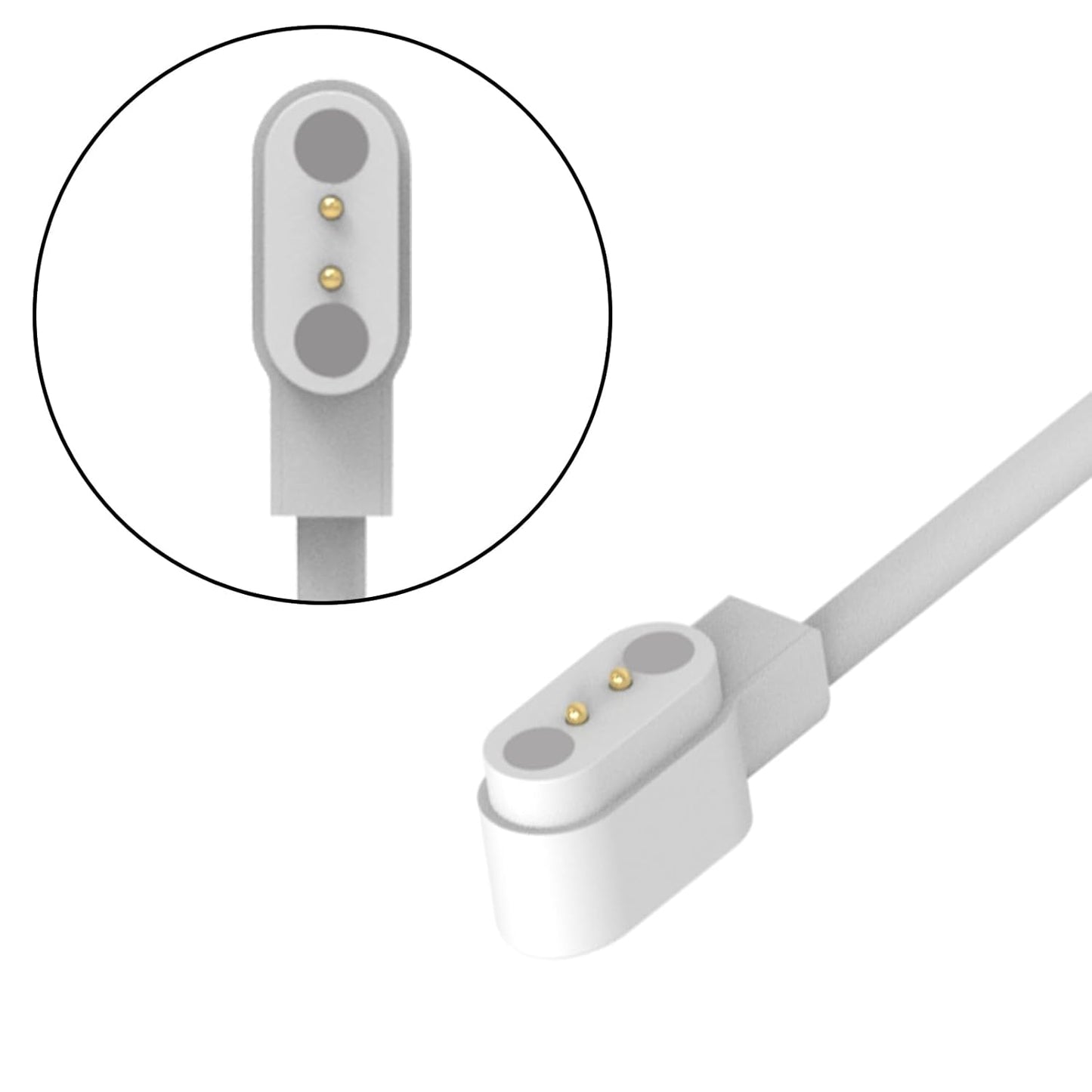 Replacement Charger Compatible with Amzhero IDW13/IDW16/IDW19 Smart Watch, Portable Magnetic 60cm USB Charging Cable