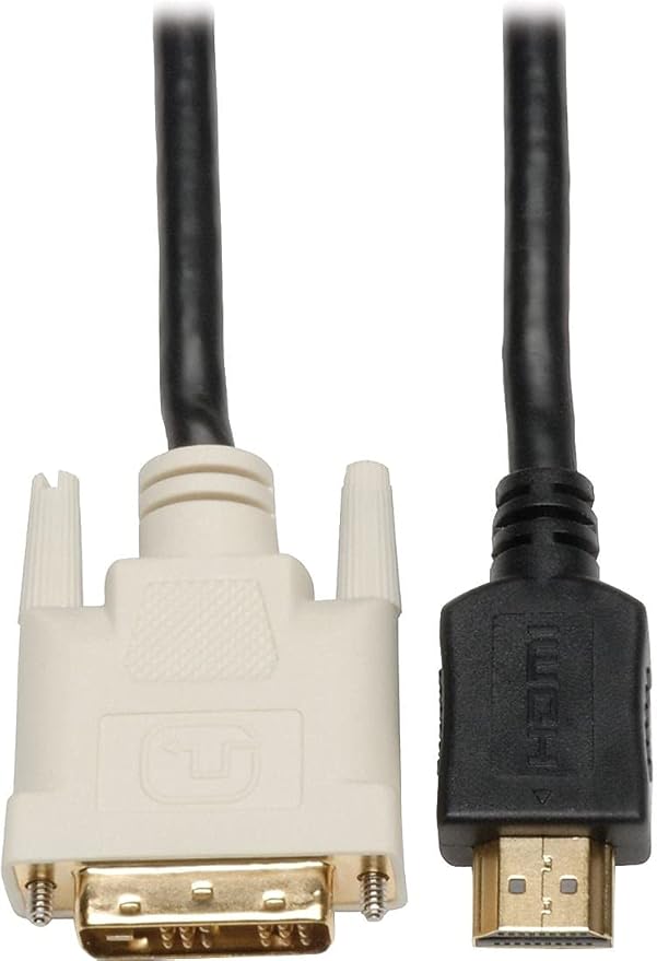 Tripp Lite HDMI to DVI Cable, Digital Monitor Adapter Cable (HDMI to DVI-D M/M)