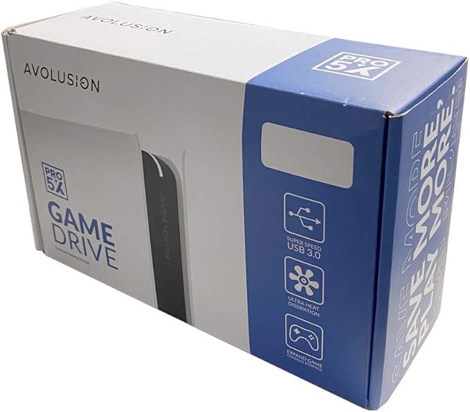 Avolusion PRO-5X Series 4TB USB 3.0 External Hard Drive for WindowsOS Desktop PC/Laptop (White) (Renewed)