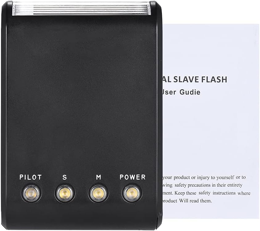 WS-25 Professional Mini Digital Slave Flash Speedlite On-Camera Flash with Universal Hot Shoe GN18 for Canon Nikon