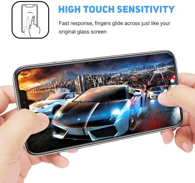 Doogee S110 (6.58") 4 Pack Tempered Glass Screen Protector & Clear Soft Silicone TPU Bumper Case - 9H Hardness