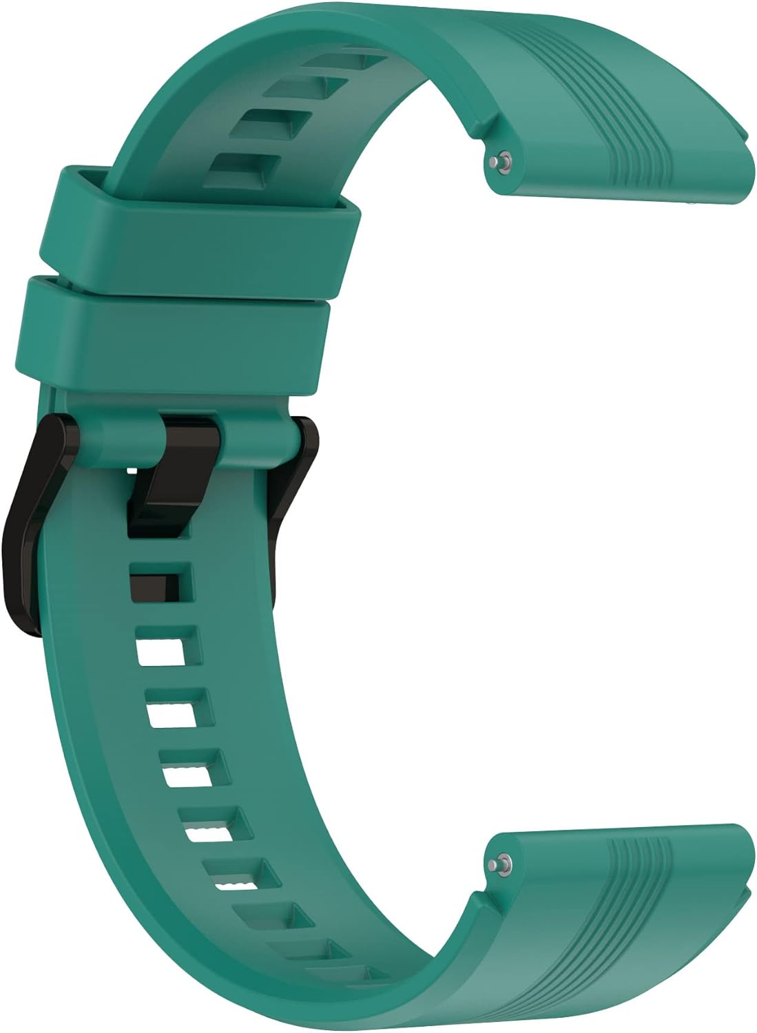 E ECSEM Bands for Bgulong H22 Smartwatch, Replacement Soft Silicone Waterproof Sport Strap Accessories