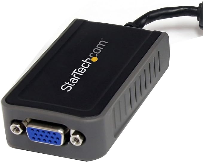 StarTech.com USB 2.0 to VGA Adapter, USB to VGA Monitor Converter for Windows, 1440x900 (no support for macOS/ChromeOS/Linux)
