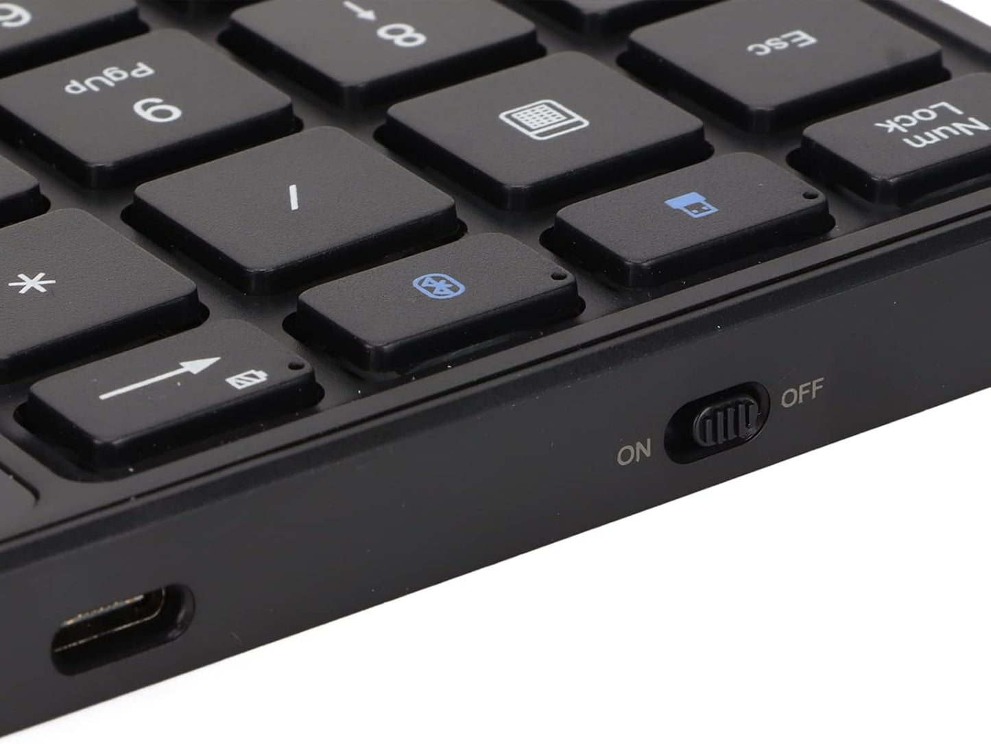 Yosoo Numeric Keypad Touchpad 2 in 1 Wireless Slim Number Pad, 22 Keys Bluetooth 4.2, Portable Financial Accounting