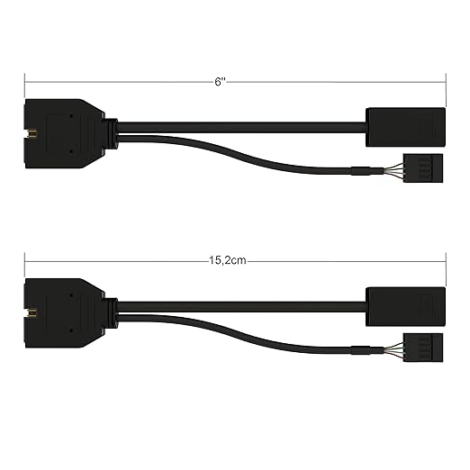 LINKUP - Internal 3.1 10G Gen 2 20-Pin A-Key Male Housed Connector w/USB 2.0 Header to USB 3.0 20-Pin Male Header Extension Cable 10cm