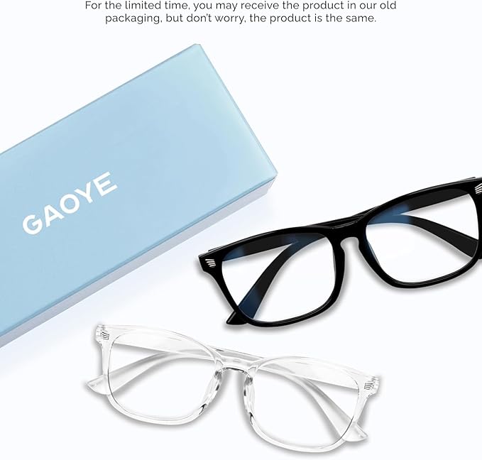 livho High Tech Blue Light Glasses - Advanced Blue Light Blocking Computer Glasses - Screen Fatigue & UV Protection