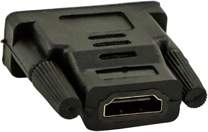 Gold-Plated DVI-D Dual Link Male to HDMI to Female Adapter - 4K Resolution Ready