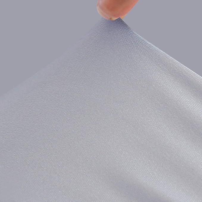 Twin Size Box Spring Cover with Smooth and Elastic Woven Material, Alternates for Bed Skirt, Wrinkle & Fading Resistant, Washable, Dustproof