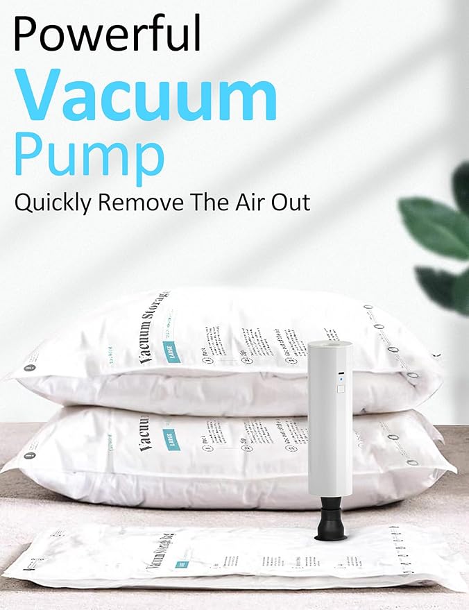 Electric Air Pump for Inflatables- 2×2000mAH Rechargeable Battery Powered Air Mattress Pump- Cordless Portable Air Pump, Quick-Fill Inflator Pump for Camping Air Mattress Bed, Pool Floats Toys, Boats