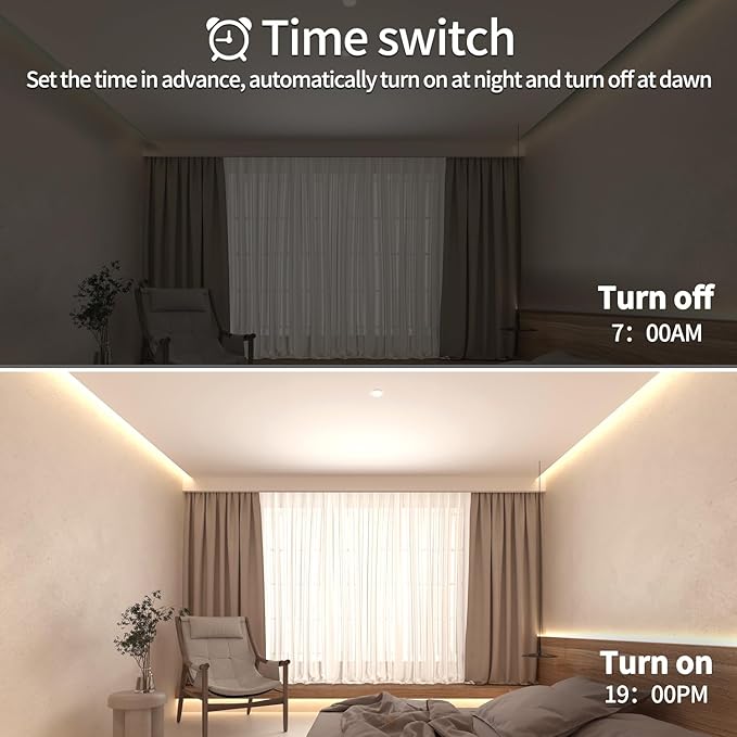 COB LED Strip Lights 100ft,3000K DC 24V Dimmable Warm White Flexible LED Rope Lights for Bedroom,with Remote and app Control LED Lights Strip for Living Room, Shelf, Cabinet