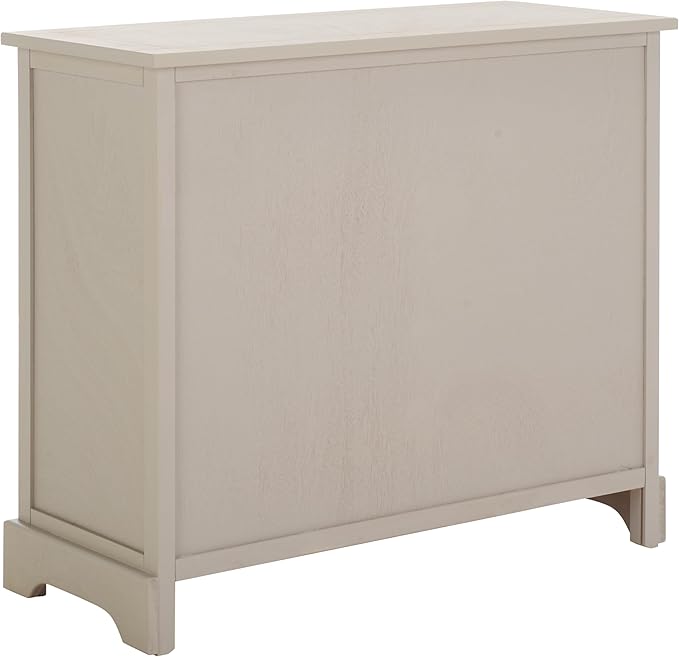 SAFAVIEH Home Collection Herman Vintage Grey 6-Drawer Wicker Basket Storage Unit, Fully Assembled (AMH5702A)