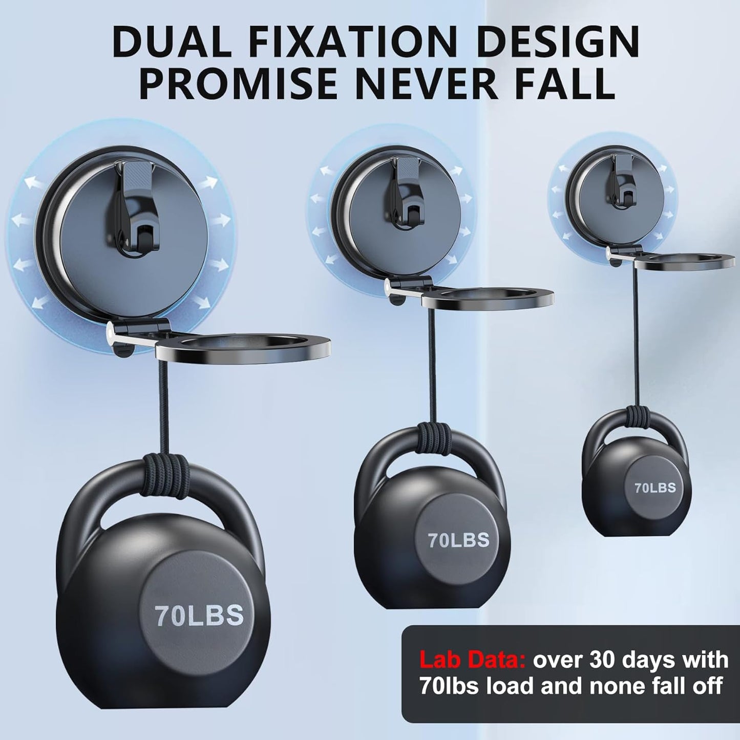 Magnetic Car Mount Never Falling - Dual-Fixing 360° Rotation Dashboard Holder for iPhone 15/14/13/12