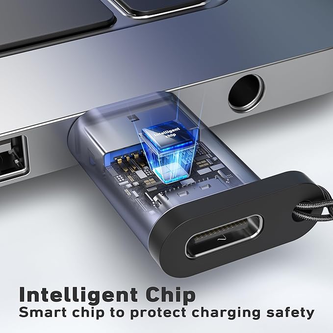 BENFEI 10Gbps USB Type-A to USB-C Adapter(2 Pack, Male to Female) Supporting 5V 3A Charging and 10Gbps Data Transmit