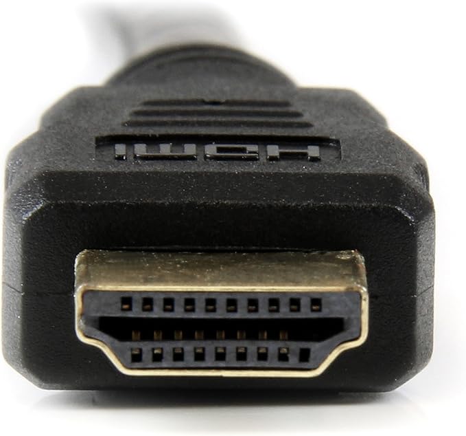 StarTech.com 25 ft HDMI to DVI-D Cable - HDMI to DVI Adapter / Converter Cable - 1x DVI-D Male, 1x HDMI Male - Black, 25 feet