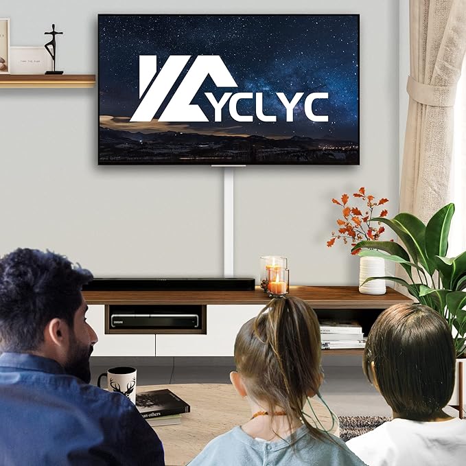 47in TV Cord Hider, YCLYC Cord Hider for Wall Mount TV, Large Cable Hider, Paintable Wire Covers for Cords, Cable Management Cord Organizer, Wire Hiders for TV on Wall 3*L15.7in W2in H0.7in, Black