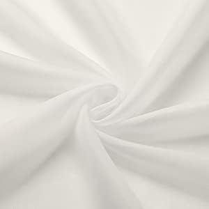 OWENIE Sheer Curtains 78 inch Length, Ivory Sheer Cutains 2 Panels Set for Bedroom/Living Room, Rod Pocket Voile Fimly Drapes, 2pcs, Each 42" W x 78" L