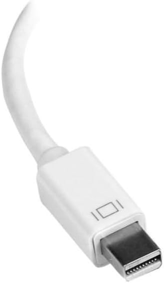 StarTech.com Mini DisplayPort to HDMI Adapter - Active mDP to HDMI Video Converter - 4K 30Hz - Mini DP or 1/2 Mac/PC to HDMI Monitor/TV/Display - mDP 1.2 to HDMI Adapter Dongle - White (MDP2HD4KSW)