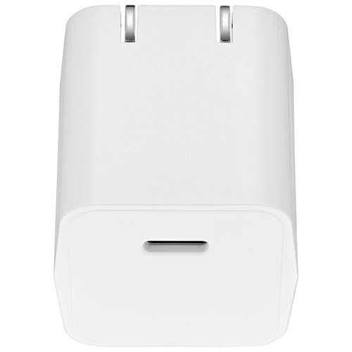 Insignia 20W USB-C Wall Accessory – Compact USB-C Solution for Phones, Tablets & Laptops – White