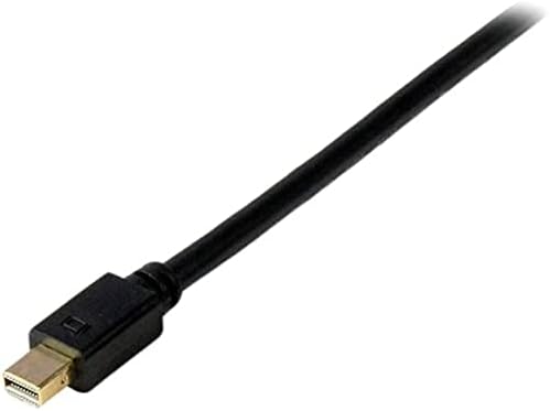 StarTech.com 3ft (1m) Mini DisplayPort to VGA Cable - Active Mini DP to VGA Adapter Cable - 1080p Video - mDP 1.2 or Thunderbolt 1/2 Mac/PC to VGA Monitor/Display - Converter Cord (MDP2VGAMM3B), Black