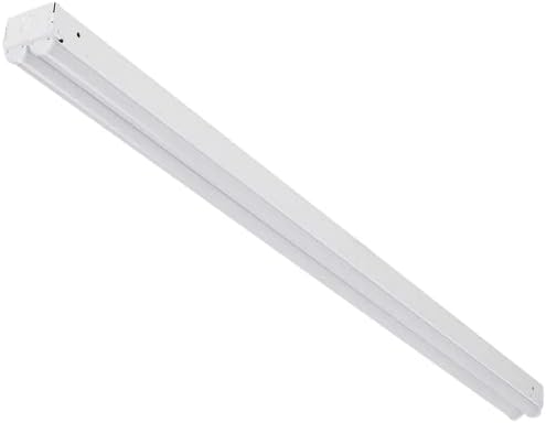 Lithonia Lighting 2 Light LED Strip Light, 2 Foot LED Ceiling Lighting Fixture, 2500 Lumens, 4000K, 80CRI, 20W, Kitchen and Garage Use (MNSL L24 2LL MVOLT 40K 80CRI M6)