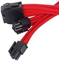 Silverstone Tek Sleeved Extension Power Supply Cable with 1 x 8-Pin to EPS12V 8-Pin Connector (PP07-EPS8R)
