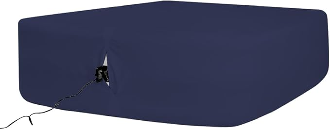 Bedecor Air Bed Sheets for Mattress Cover Removable Bed and Elastic Band Super Soft and Breathable & Deep up to 21" Blue Full