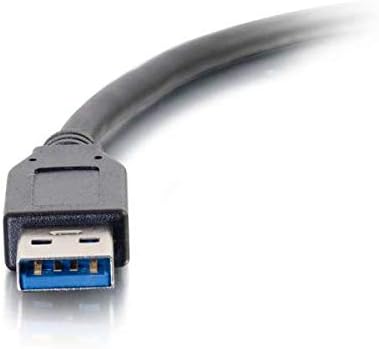 C2G 6FT USB 3.0 Cable, USB C Charger for Apple iPhone 15/15 Pro, Samsung, Google, & Android Phones Durable Cable - USB A to C (28832)
