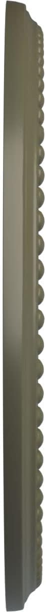 Ekena Millwork CM12BRPTF 12 1/2"OD X 3 7/8"ID X 3/4"P Bradford Ceiling Medallion Fits Canopies Up to 6 5/8", Painted Turtle