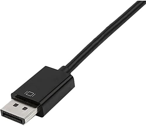 StarTech.com 3 in 1 DisplayPort Multi Video Adapter Converter - 1080p DP Laptop to HDMI VGA or DVI Monitor or Projector Display (DP2VGDVHD),VGA / DVI / HDMI (Black)