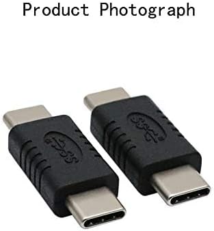 Type C Male to Type C Male Adapter Support Data Synchronization and Charging USB C to USB C Cable 3.1 Gen 2 10Gbps 60W Converter, 2-Pack