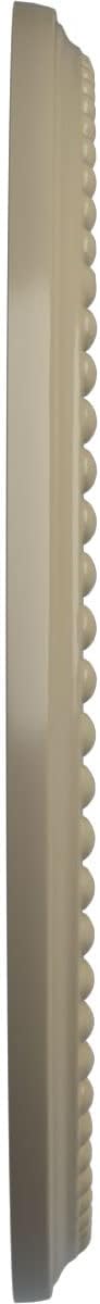 Ekena Millwork CM12BRGDF 12 1/2"OD X 3 7/8"ID X 3/4"P Bradford Ceiling Medallion Fits Canopies Up to 6 5/8", Gobi Desert