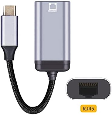 cablecc USB-C Type-C USB3.1 to 1000Mbps Gigabit Ethernet Network LAN Cable Adapter for Laptop