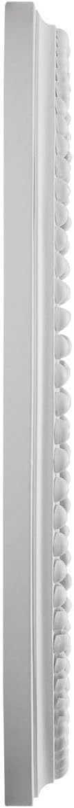Ekena Millwork CM12BR Bradford Ceiling Medallion, 12 1/2"OD x 3 7/8"ID x 3/4"P (Fits Canopies up to 6 5/8"), Primed