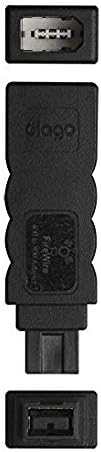 elago FireWire 400 to 800 Adapter (Black) for Mac Pro, MacBook Pro, Mac mini, iMac and All Other Computers…