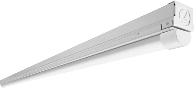 Lithonia Lighting 1 Light LED Strip Light, 2 Foot LED Ceiling Lighting Fixture, 1250 Lumens, 4000K, 80CRI, 11W, Kitchen and Garage Use (MNSL L23 1LL MVOLT 40K 80CRI M6)