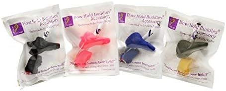 Original Bow Buddy Bright Blue 2-Piece Set: Things 4 Strings Bow Hold Buddies Violin/Viola Teaching Aid Accessory