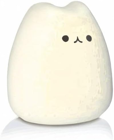 Litake LED Cat Night Light for Kids, Battery Powered Silicone Animal Cute Cat Nursery Night Lights, Portable Night Light, Ideal Multicolor Gifts for Women, Baby, Children, Toddlers, Teen Girls