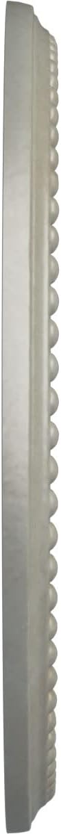 Ekena Millwork CM12BRFLS 12-1/2" x 3-7/8" x 3/4" Bradford Ceiling Medallion, Flash Gold