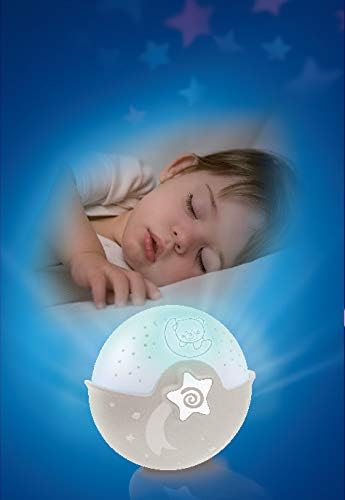 Infantino B Kids 004909 Projector Lamp, White/Grey