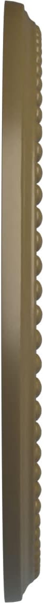 Ekena Millwork CM12BRMMF 12 1/2"OD X 3 7/8"ID X 3/4"P Bradford Ceiling Medallion Fits Canopies Up to 6 5/8", Mississippi Mud