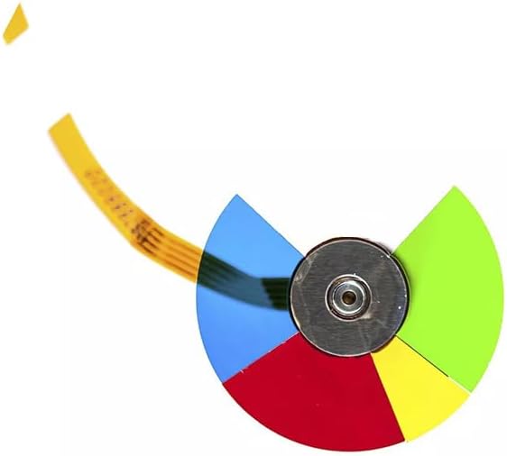 Projector Color Wheel Compatible with Optoma HD141X HD142X HD143X HD146X HD200D HD180 HD25 HD25-LV HD25e HD26 HD230X GT1080 Smart UF55 UF65