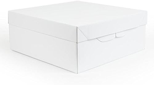 PME Square Cake Box, 14-Inch, White