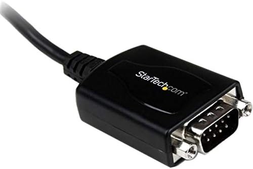 StarTech.com 1 ft. USB to RS232 Serial DB9 Adapter Cable with COM Port Retention - Up to 920 kpbs USB A to DB9 Serial Adapter , TAA (ICUSB232PRO)