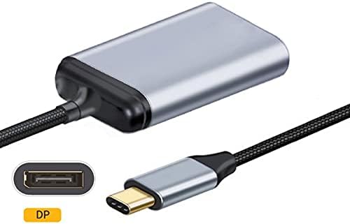 cablecc USB-C Type C to Displayport Monitor DP Cable Adapter 4K 2K 60hz for Tablet & Phone & Laptop