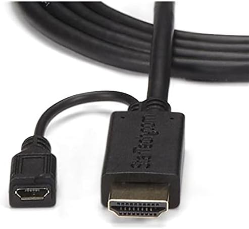 StarTech.com HDMI to VGA Cable – 6ft 2m - 1080p – Active Conversion – HDMI to VGA Adapter Cable for Your VGA Monitor / Display (HD2VGAMM6)