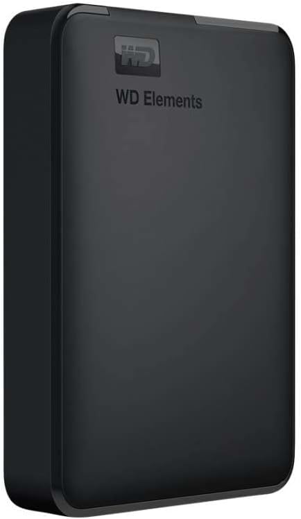 WD 3TB Elements Portable External Hard Drive, USB 3.0, Compatible with PC, Mac, PS4 & Xbox - WDBU6Y0030BBK-WESN